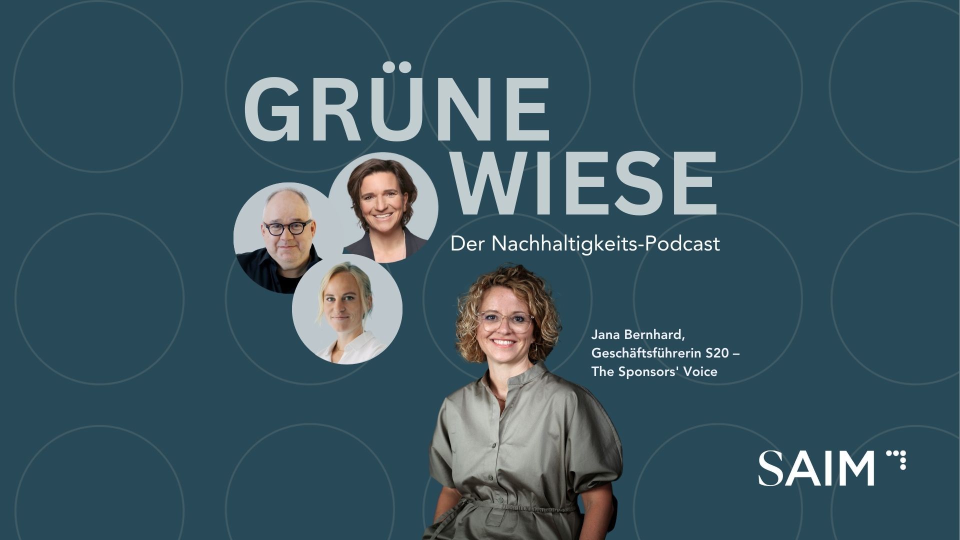 SAIM Podcast Grüne Wiese: Jana Bernhard, Geschäftsführerin S20 – The Sponsors' Voice