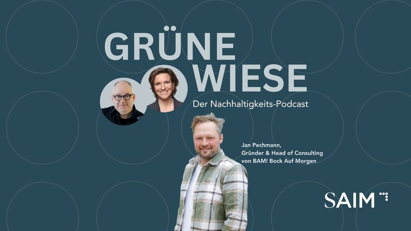 SAIM Grüne Wiese mit Jan Pechmann, Gründer & Head of Consulting von BAM! Bock Auf Morgen